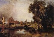 Dedham Lock and Mill John Constable